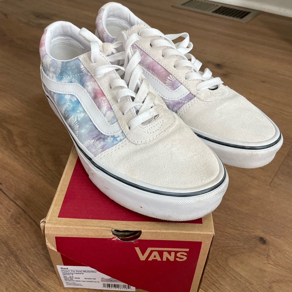 Vans Old Skool heart tie dye classic